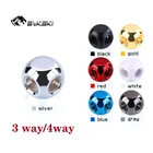 Трехсторонние4-ходовые кубические распределительные фитинги Bykski, многоходовые соединительные фитинги G14 дюйма, аксессуары для жидкого охлаждения ПК