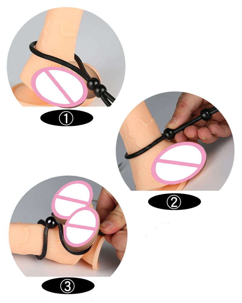 Регулируемое Силиконовое кольцо для пениса мужчин секс игрушки взрослых