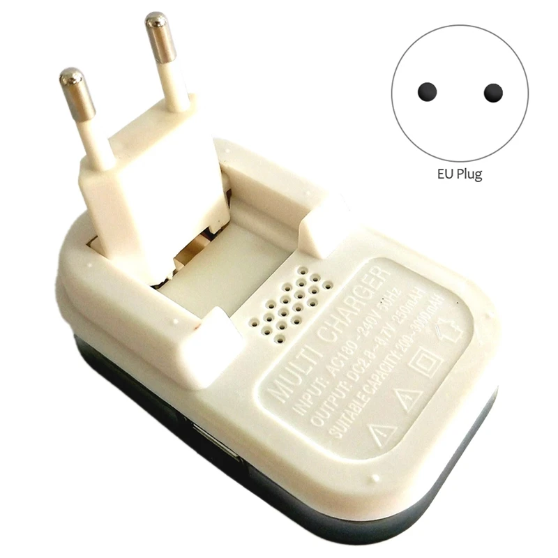 Зарядное устройство с двумя аккумуляторами для аккумуляторов LIR2032 LIR2025 ML2032 ML2025