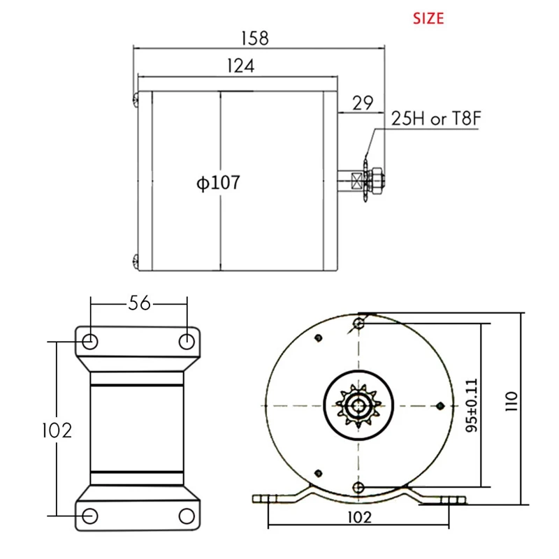 Комплект для электромотора велосипеда бесщеточный двигатель средний привод