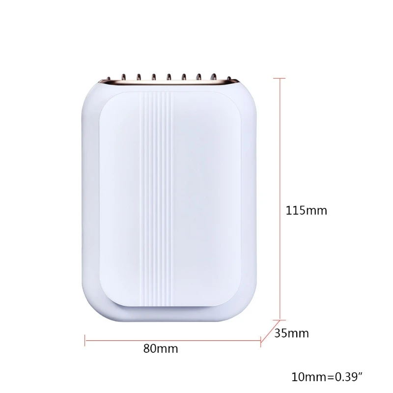 

Portable Hanging Neck Fan Hands Free USB 3 Speed Adjustable Air Cooler