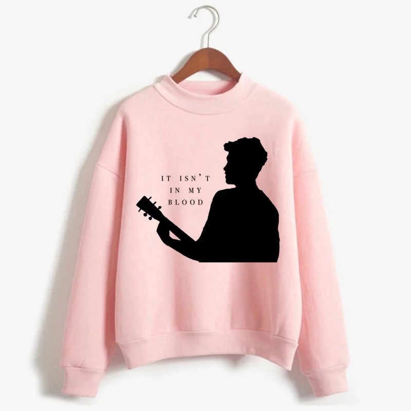Shawn Mendes Senorita Harajuku модные Мультяшные толстовки для женщин Lost In Japan Ullzang 90s графические толстовки хип-хоп Женская толстовка - Цвет: H2045