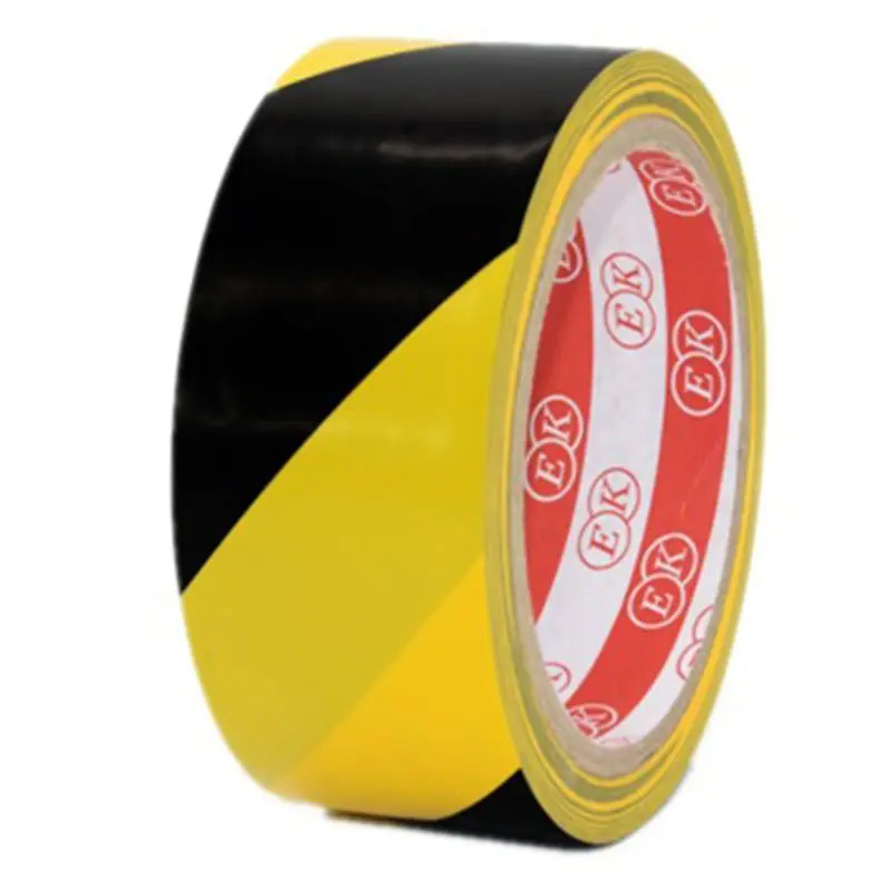 

4.8cmx33m High Strength Adhesive Sticker Black Yellow Safety Warning Floor Tape