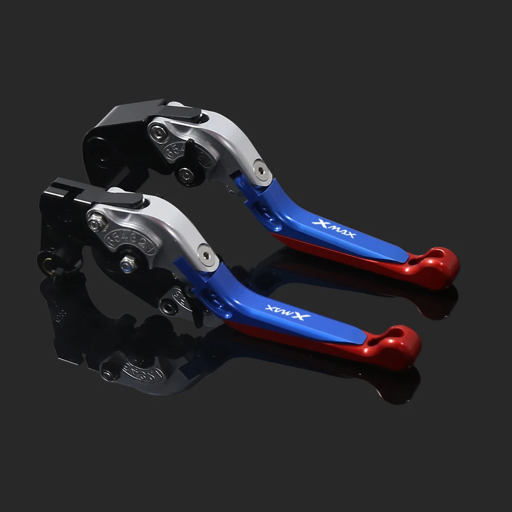 

For YAMAHA XMAX 250 XMAX300 XMAX 125 XMAX 400 X-MAX 250 300 400 2018-2021 Scooter Accessories Folding Extendable Brake Levers