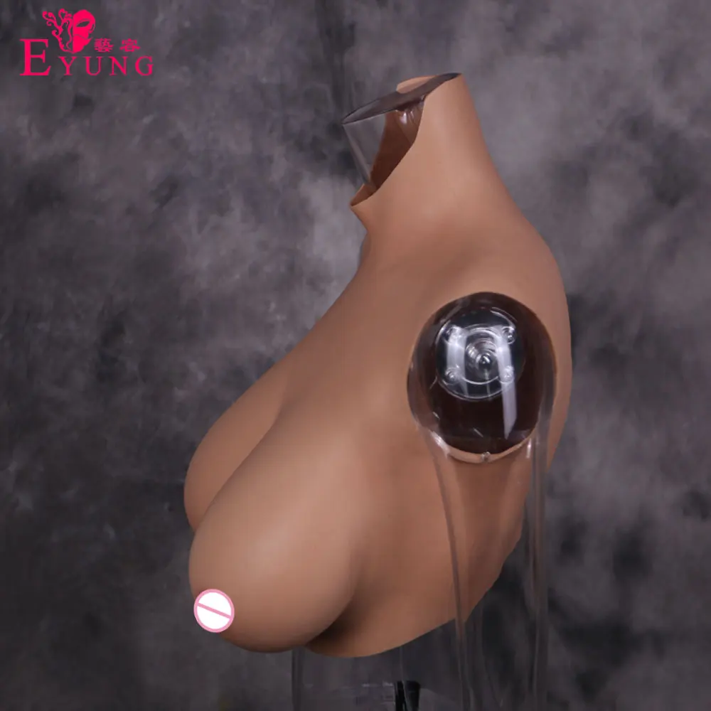 Eyung 5 го поколения мастэктомия грудь без масла силиконовая для трансвеститов