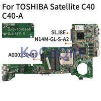 laptop motherboard for toshiba satellite c40 c40 a c45 c45 a notebook mainboard a000239480 da0mtcmb8g0 n14m gl s a2 slj8e ddr3
