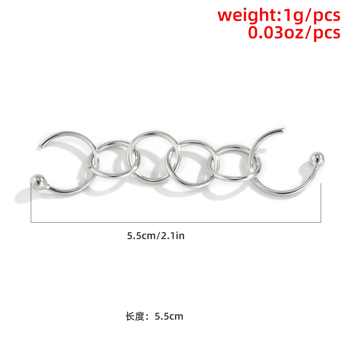 

Sexy Fake Piercing Lip Studs Mouth Ring Geometric Circle Round Cross Stainless Steel Pircing Body Jewelry Women Goth Unisex Gift