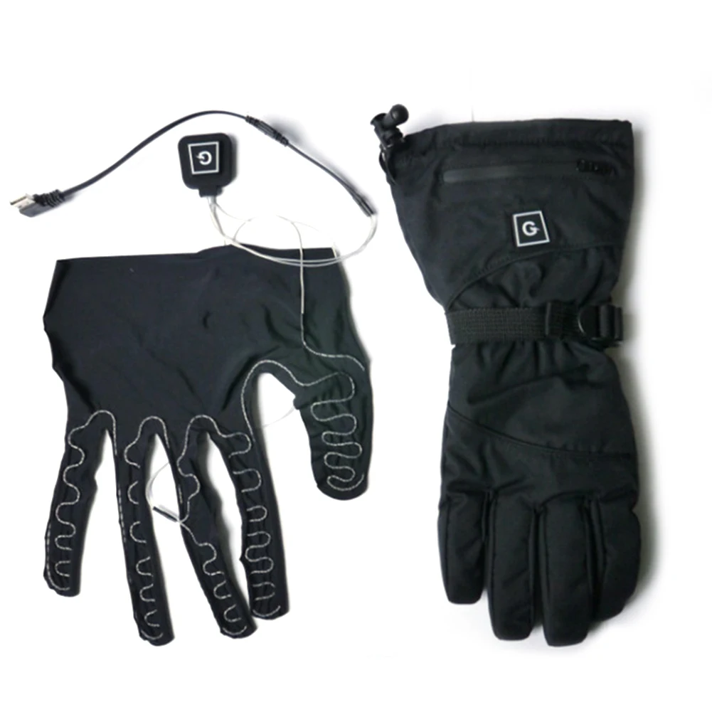 Перчатки с нагревательными элементами питанием от литиевого аккумулятора