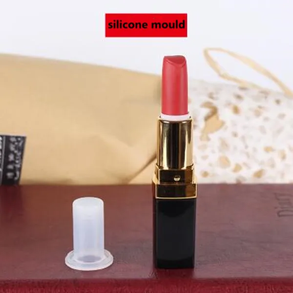 1 Pc silicone mould 11 моделей, силиконовая форма для помады для самостоятельного заполнения одной полости 12,1 мм, силиконовая форма для помады - Цвет: 1 Pc silicone mould