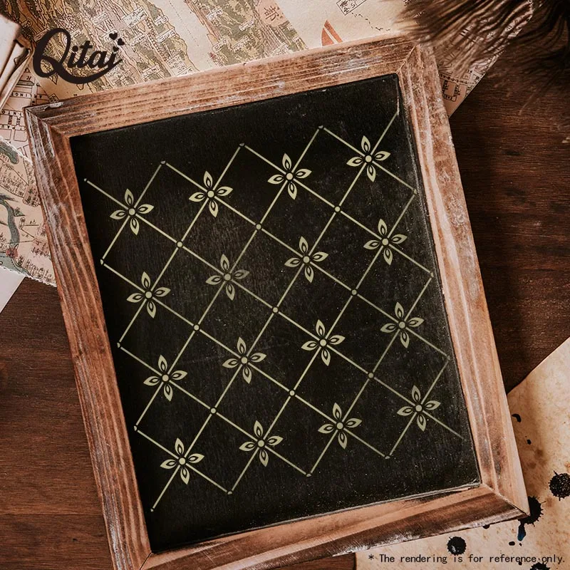 Qjing 12 шт. DIY ремесло Многослойные трафареты для стен Живопись Скрапбукинг пуля журнал Декор Тиснение бумажная карта шаблон ST01
