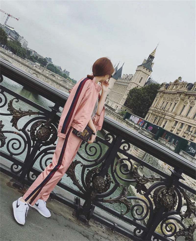 Повседневные женские спортивные костюмы весна-осень 2021 толстовки на молнии с