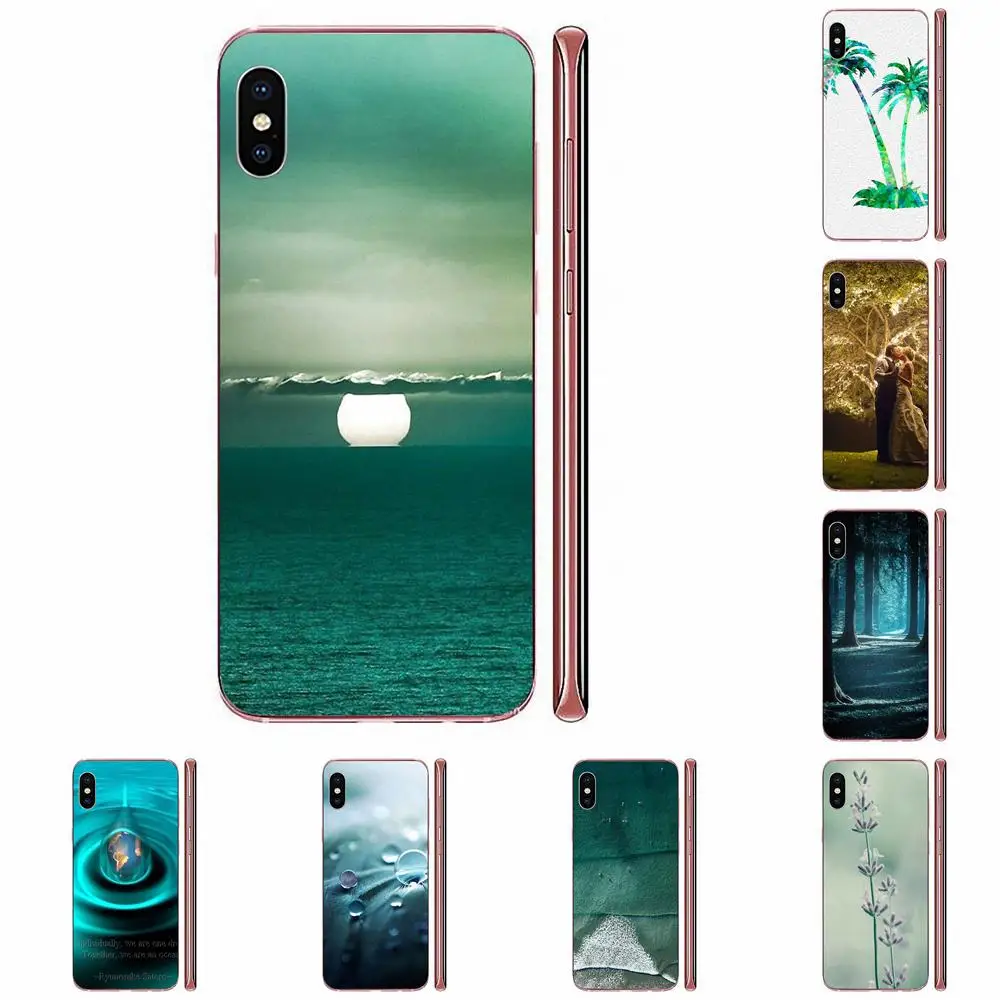 Чехол для телефона Diy Ambient 5 Teal Huawei Honor 5C 5X 6A 6X 7 7A 7X 8 8A 8S 8X 9 10 30 Lite Pro Y6 II Y7 Y9 Prime