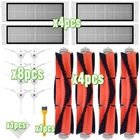 Запасные части для пылесоса Xiaomi MI Robot Vacuum 2 Roborock S50, 4 фильтра HEPA, боковая щетка, боковая щетка, основная щетка