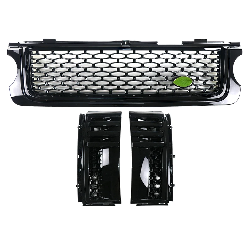 ROVCE передний бампер решетка ABS для Land Rover 2010-2012 RangeRover Vogue автобиография Стиль L322