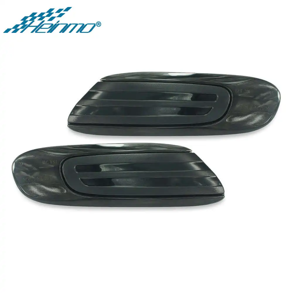 Black Lens Светодиодный Сигнальные лампы для Mini Cooper F56 F55 F57 светодиодные, боковые, габаритные фонари для Mini Cooper аксессуары - Испускаемый цвет: Black Lens
