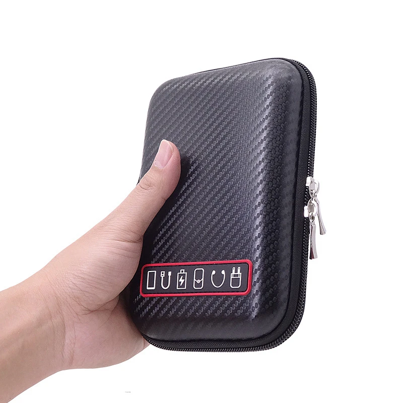 Купить 18,5*12,5*5 см EVA органайзер для электронных аксессуаров, портативная дорожная сумка для мобильного внешнего аккумулятора, гарнитуры, кабеля, су... Купить 18,5*12,5*5 см EVA органайзер для электронных аксессуаров, портативная дорожная сумка для мобильного внешнего аккумулятора, гарнитуры, кабеля, су...