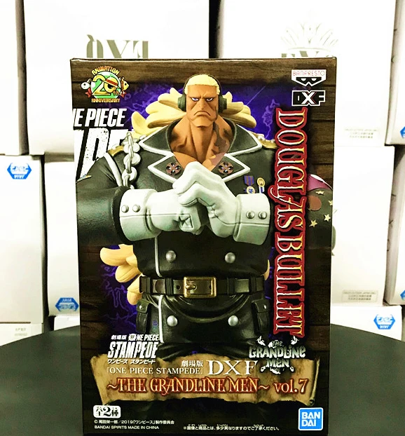 100% оригинал Banpresto DXF THE granline Мужская коллекция vol.7 фигурка-Дуглас пуля из фильма ONE