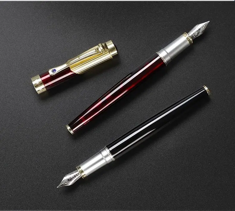 Jinhao9009 авторучка Caneta Dolma Kalem Pluma Fuente Caligraphy роскошная чернильная Офисная