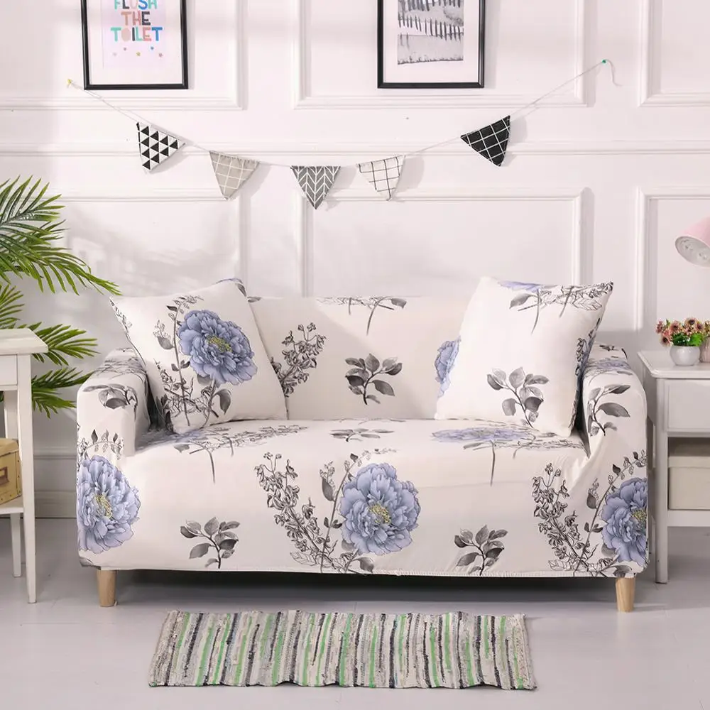 Универсальный Эластичный чехол для дивана с цветочным узором | Дом и сад