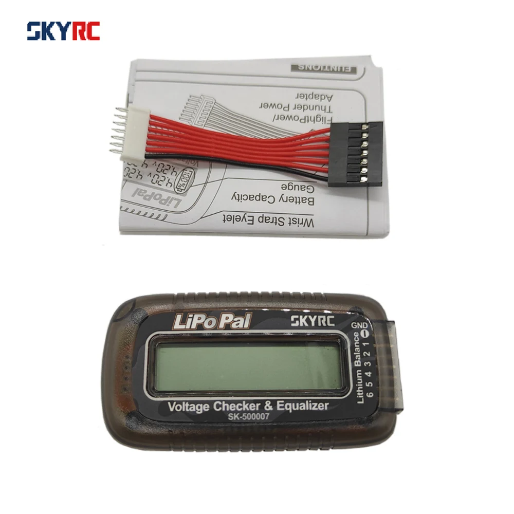 Индикатор напряжения Skyrc LiPoPal 2 6s устройство для проверки литий полимерных