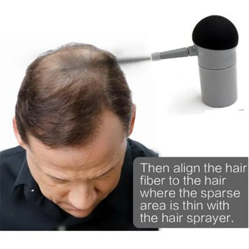 Портативный волоконный порошок для наращивания волос 10 3 г 25 27 5 Toppik спрей