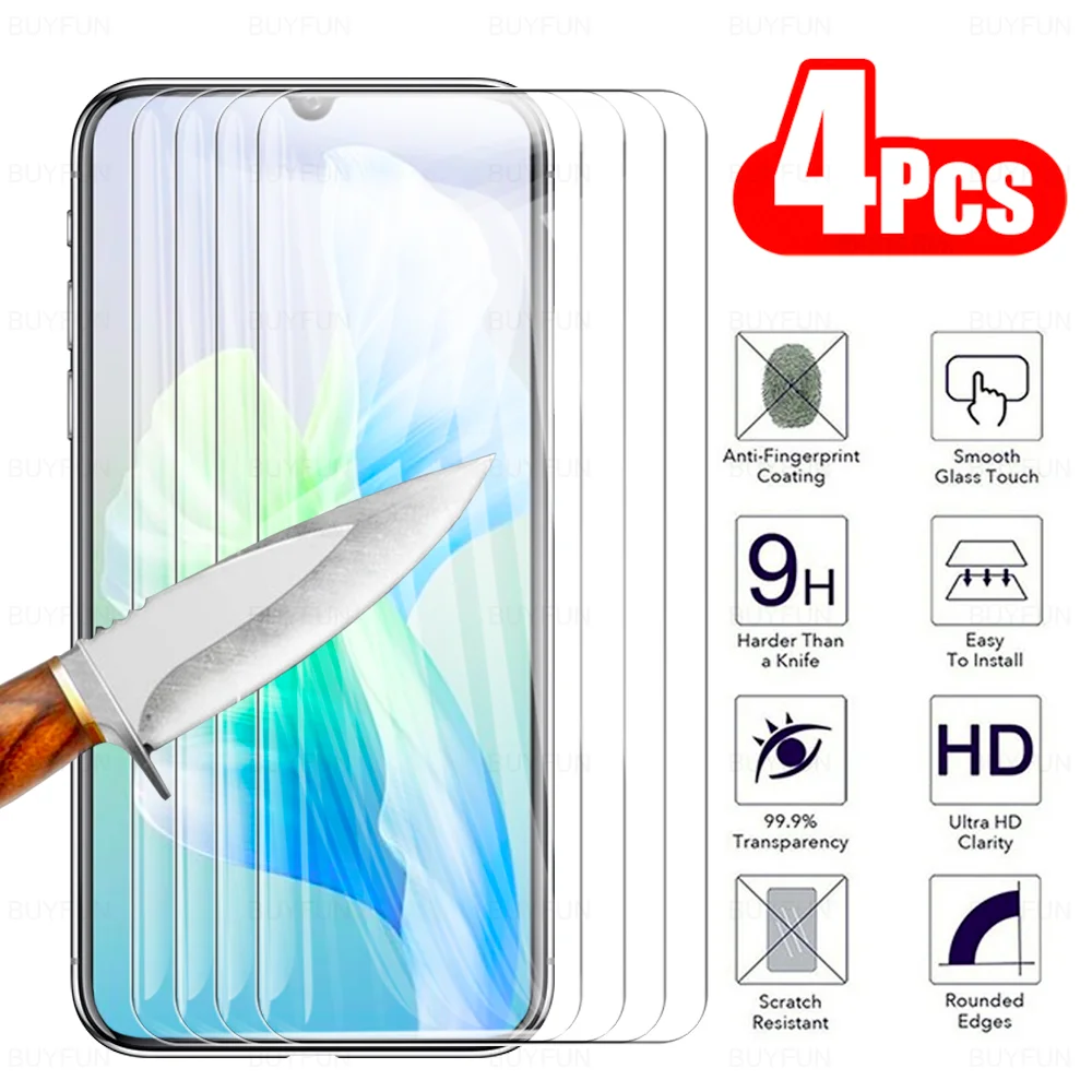 

4 шт. закаленное стекло для Vivo V23e 6,44 дюймов Защита экрана для Vivo S10e vi vo S 10e vavo V 23e защитное стекло