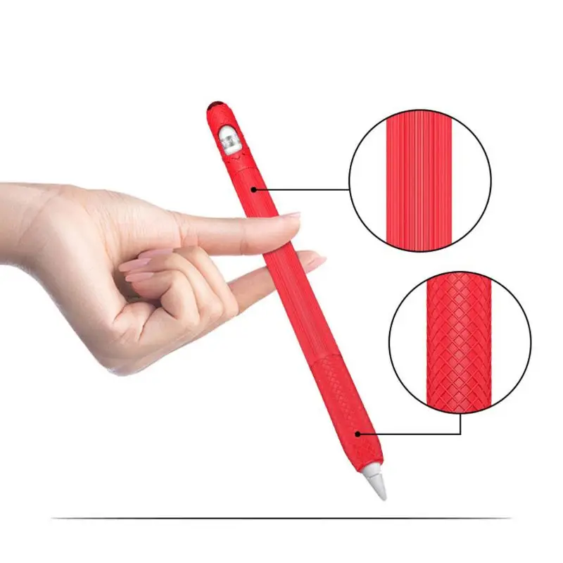 

Silicone Cover Cap Holder Sleeve Skin Protective Case for Apple Pro 9.7 10.5 12.9 Pencil