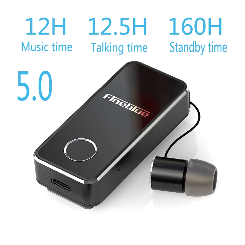 FineBlue F2 Pro bluetooth Вибрация вызова Беспроводная Bluetooth V5.0 гарнитура в ухо высокий