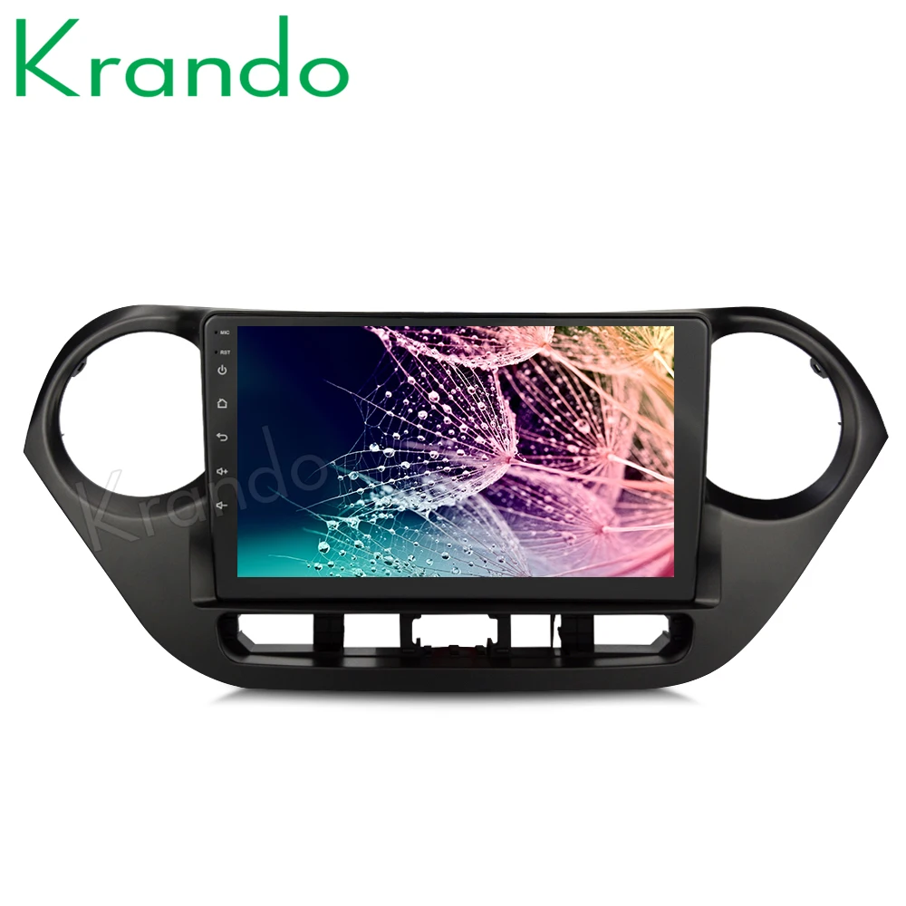 Krando Android 9 0 10 1 &quotips большой экран Автомобильная Мультимедийная система для hyundai