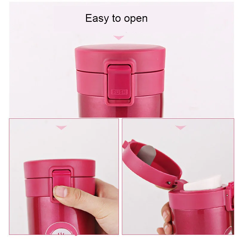 

Thermos Coffee Mug Double Wall Stainless Steel Tumbler Vacuum Flask bottle thermo Tea mug Travel thermos mug Thermocup