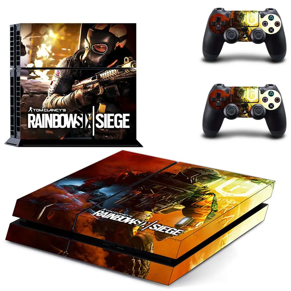 GYTM2369 Tom Clancy's Rainbow Six Siege PS4 наклейка s Play station 4 наклейки для кожи наклейки для playstation 4 PS4 консоли и контроллера Skins - Цвет: GYTM2369