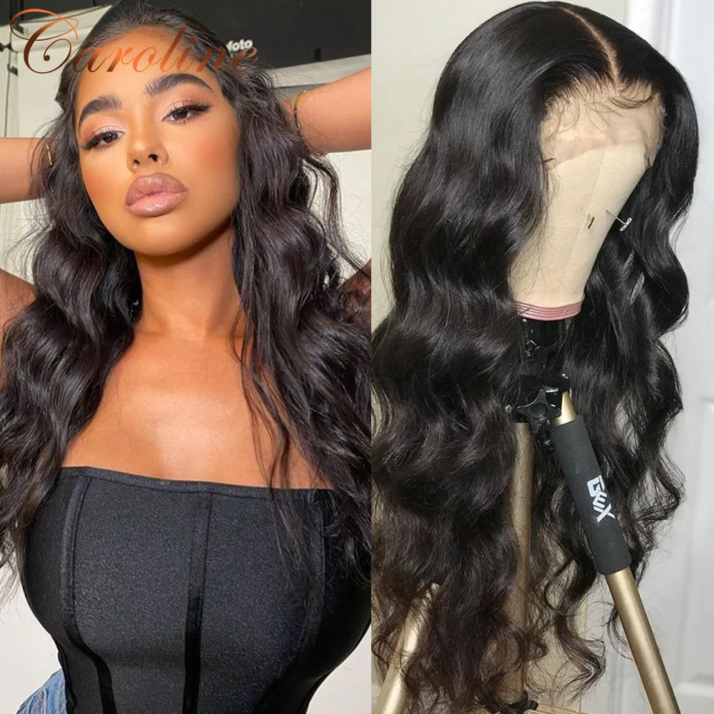 

Glueless Body Wave Lace Wig 13x4 Lace Front Human Hair Wigs For Black Women 30inch Brazilian Remy Virgin 4x4 Lace Closure Wig
