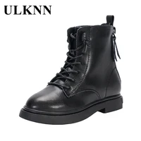 childrens martin boots girls short boots fashion show shoes kids portable zipper student casual boots outdoor for boys