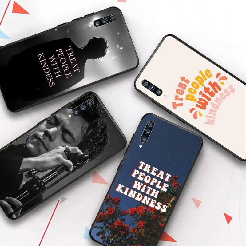 

TPWK-Treat People With Kindness Phone Case for Samsung Galaxy A 51 30s a71 Soft Silicone Cover for A21s A70 10 A30 Capa