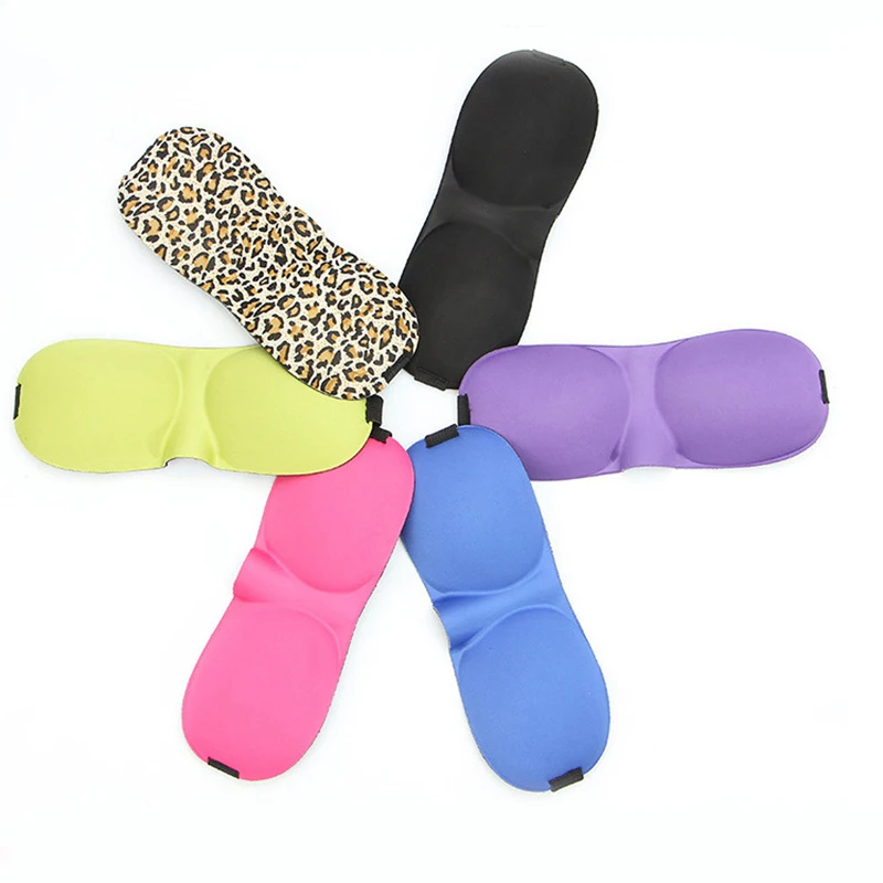 1 шт. шелковая маска для сна мягкая глаз мягкие тени отдыха путешествий повязка на