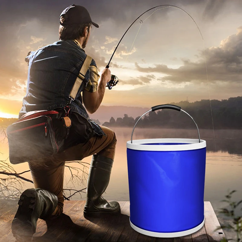 Зеркало заднего вида автомобиля мыть Рыбалка Ванная комната кухонное ведро 13L