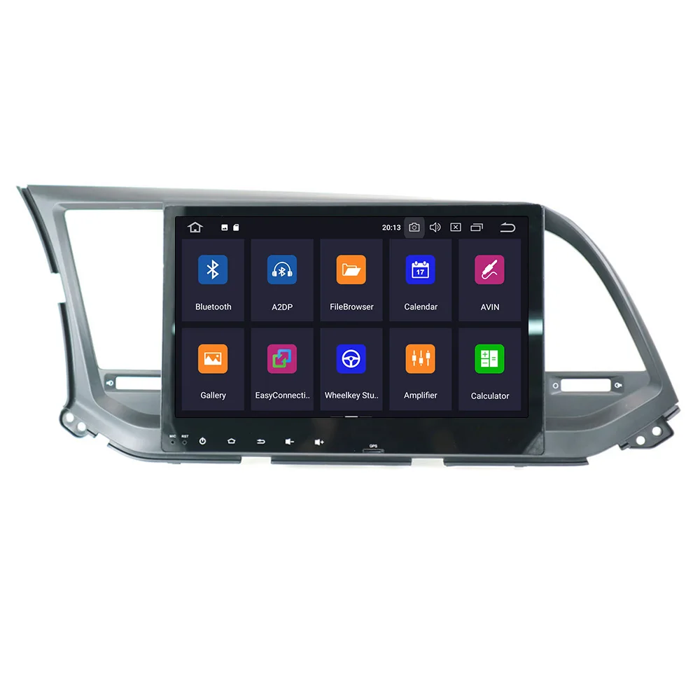 2 din стерео приемник для Hyundai Elantra Android 10 0 PX6 6 ядерный процессор автомобильный Радио