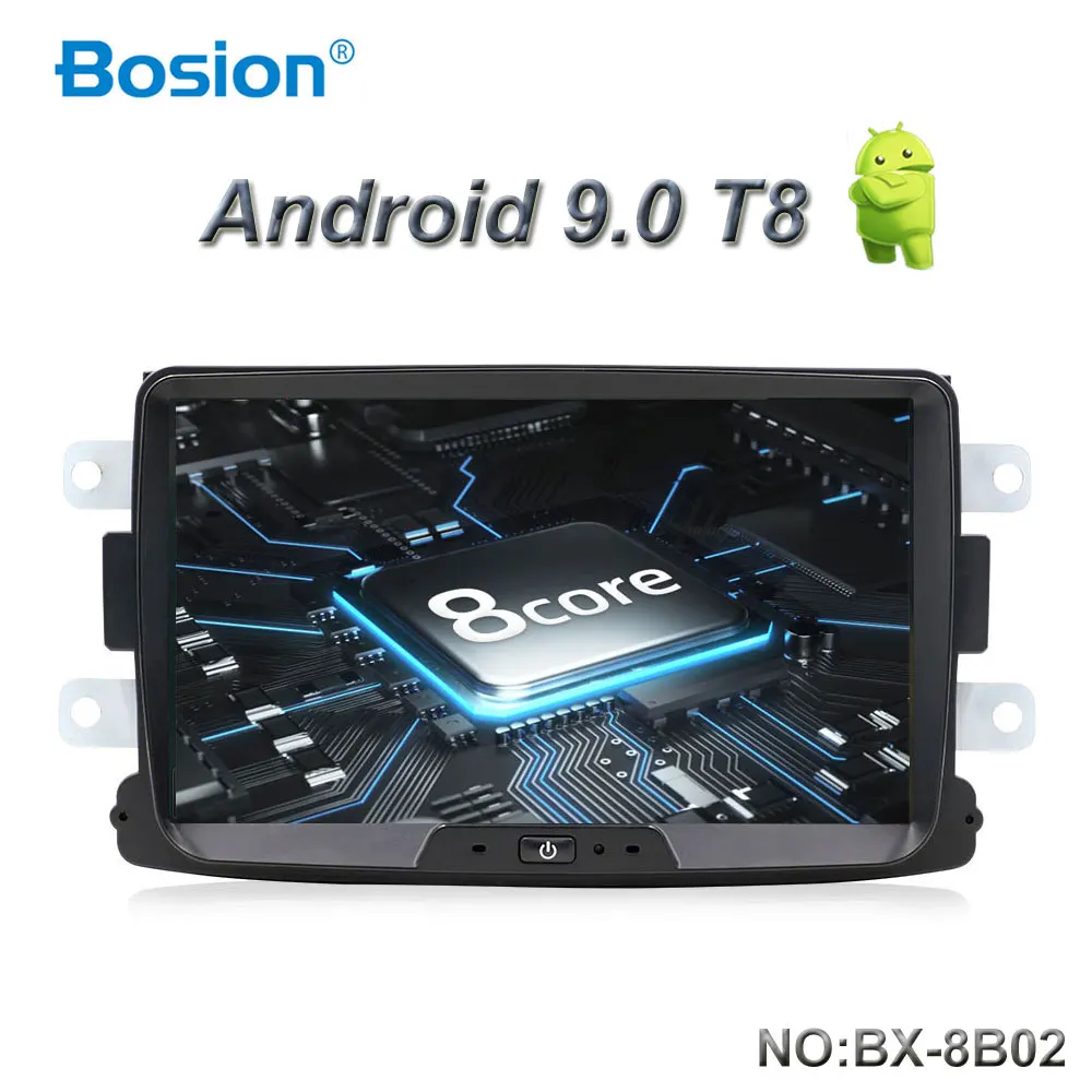 Bosion Android 10 Авто Радио 1 din для Duster/Dacia/Sandero/Logan/Captur/Lada/Xray автомобильный