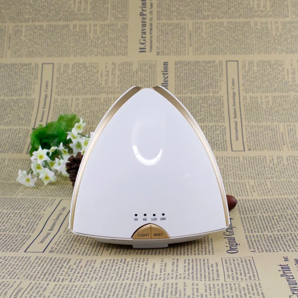 

Home air freshener Smart Chaojin Factory Triangle design Diffuser Humidifier with LED 7color lights