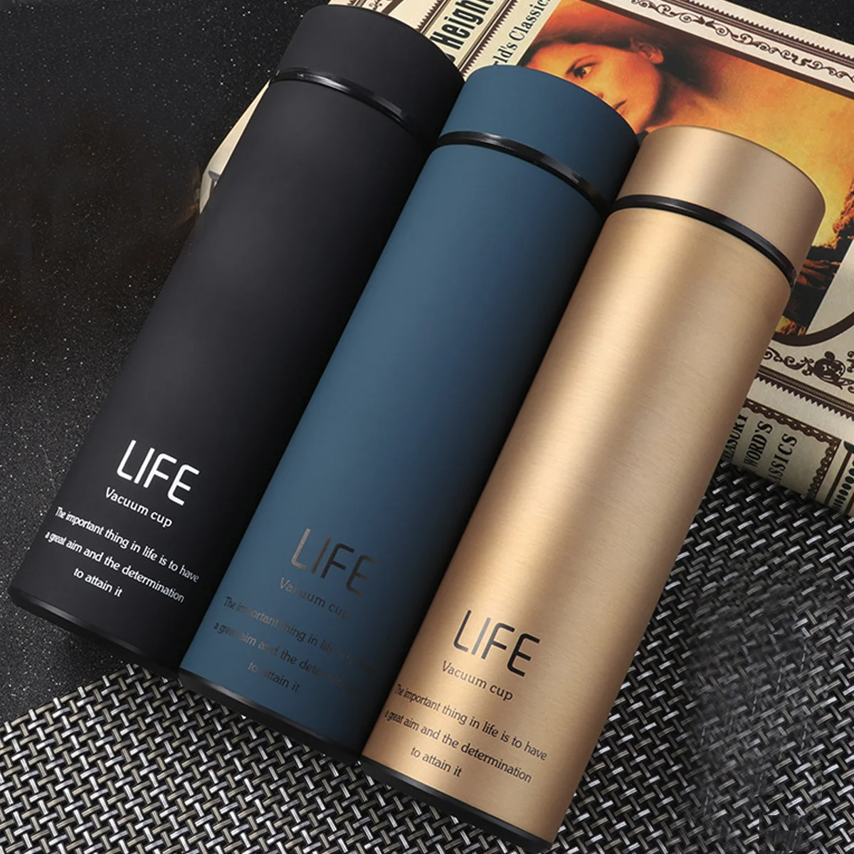 Изолированные вакуумные фляжки из нержавеющей стали для дома Спортивная