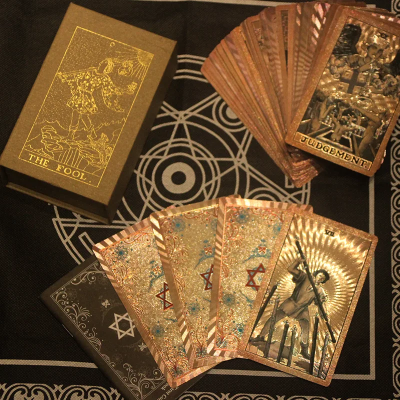 Колода Таро и инструкция 78 карт колода карточная игра настольная гадания LL The Future