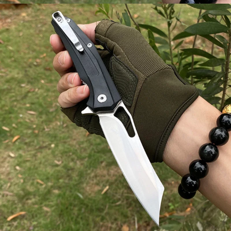 Складной нож KESIWO KS075A D2 клинок с рукояткой G10 Карманный для охоты лагеря выживания