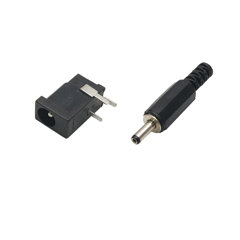 

20 шт./партия 10 пар DC002 3,5*1,3 мм Штекерный разъем питания Штекерный разъем Штекерная линия для сварки Женский мини-разъем постоянного тока x мм