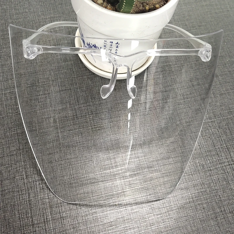 

Unisex Face Mask Outer Screen HD Face Sheild Cover Saliva Splash Block Goggles High-quality Anti-UV Anti-spray Safety Face Mask