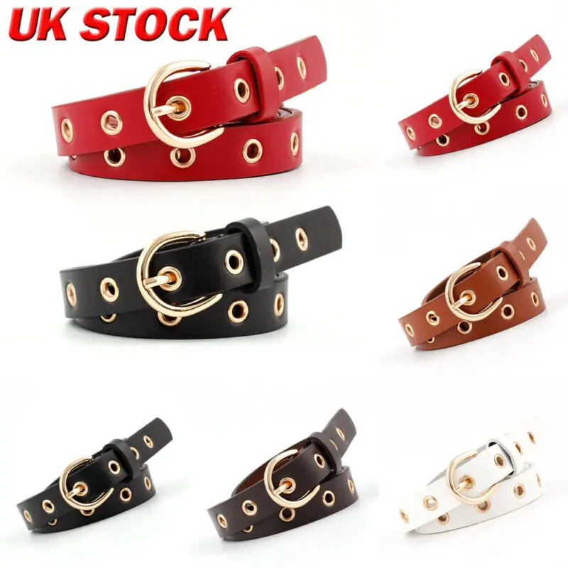 Новый Модный женский ремень для девушек кожаный Бохо металлический пояс на