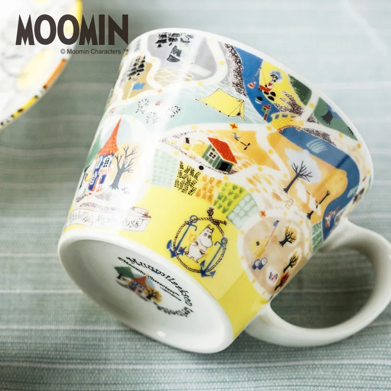Скандинавский стиль мультяшная чашка кофе Moomin керамический стакан для молока стекло детский любимый подарок милая чашка