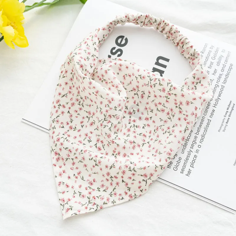 

Candy Color Women Satin Headband Triangle Hair Scarf Elastic Hair Band Hairband Bandanas Headscarf Turban Headwrap