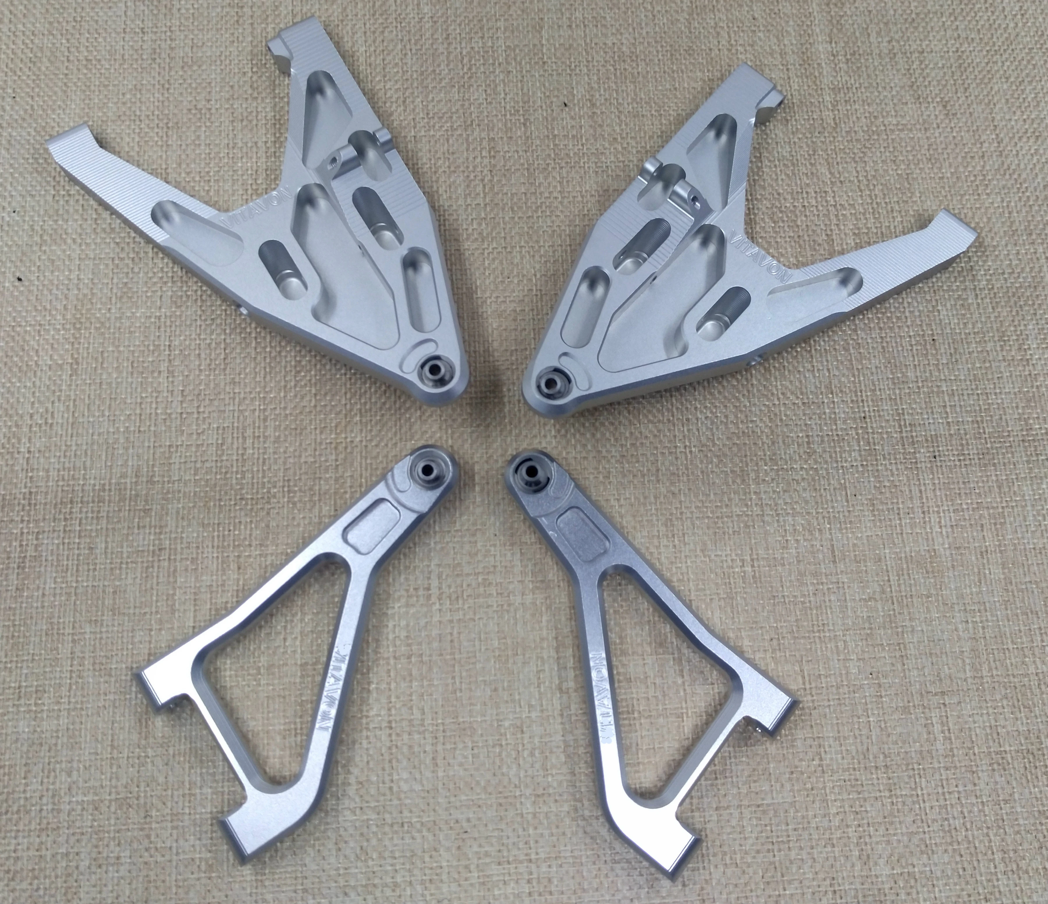 Комплект алюминиевых передних верхних и нижних подвесных рычагов для грузовика