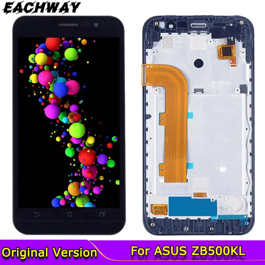

For ASUS Zenfone GO ZB500KL LCD DIsplay With Touch Panel Digitizer Assembly Replacement 5.0" For ASUS ZB500KL X00AD LCD Screen