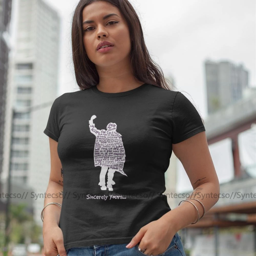 Старшей школы футболка завтрак для гольф-клуба с искренним уважением-белая